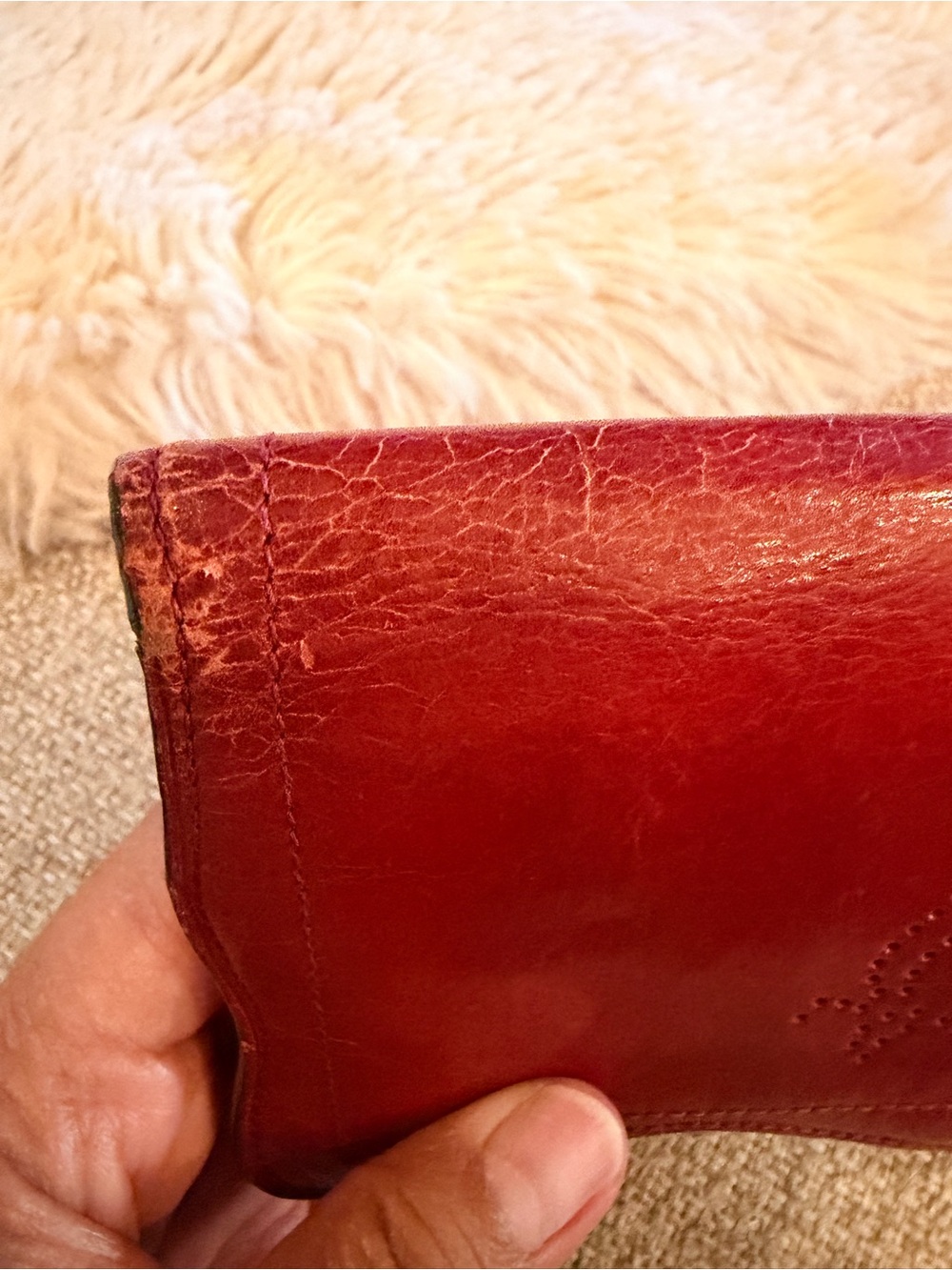 Anna Sui Butterfly Leather Wallet - Picture 8 of 8